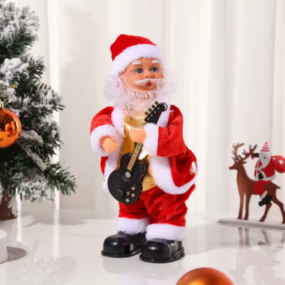 Papá Noel Bailarín Animado – Muñeco Musical con Movimiento de Caderas y Manos